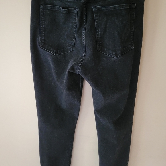 Everlane the curvy high rise skinny jeans dark washed size 30 regular pre-owned - Picture 3 of 12